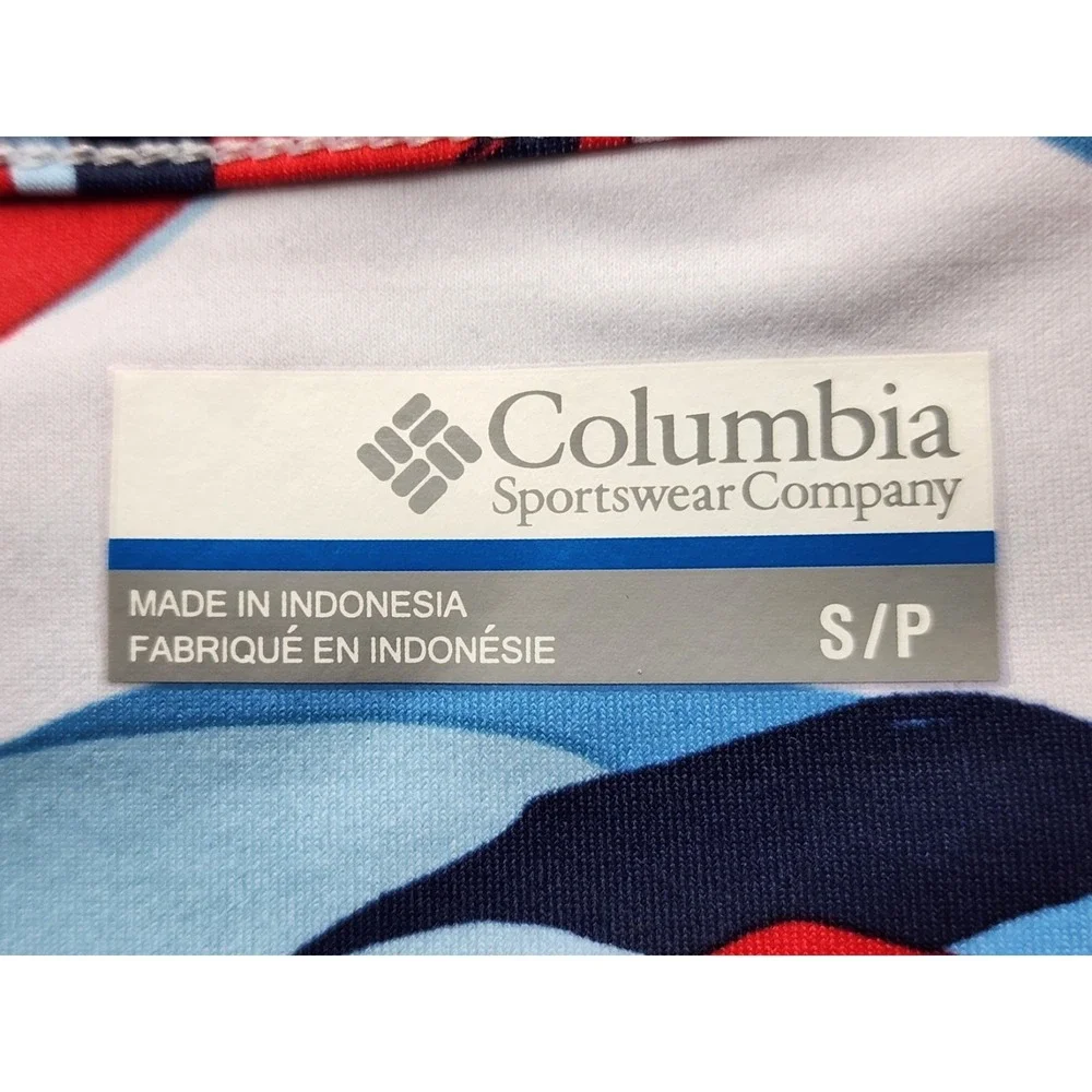 Columbia Sportswear Womens Sz S/P Floral Activewear Tennis Golf Outfit Athletic